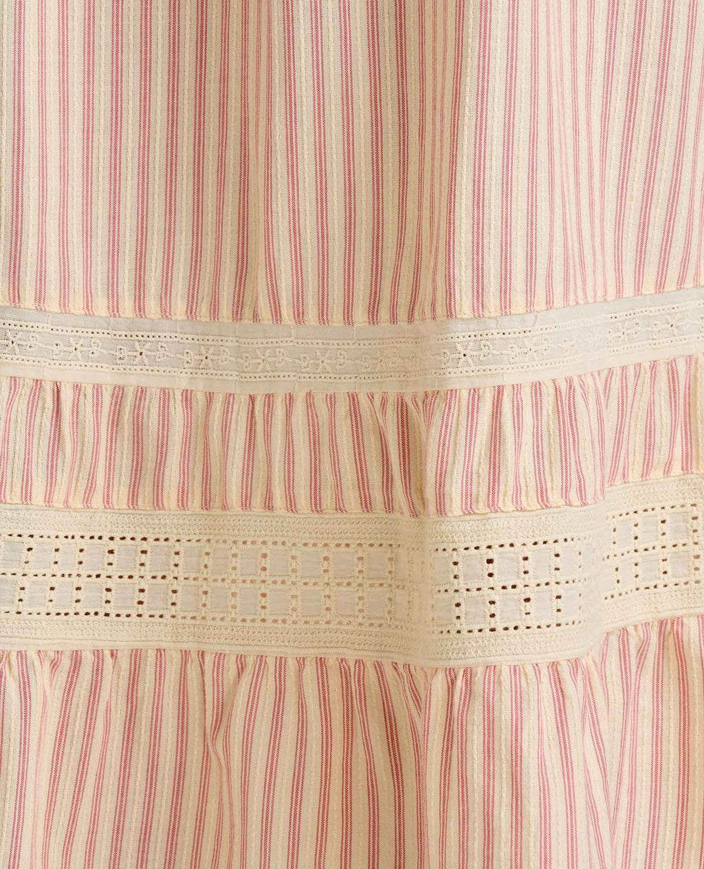 Airscape Tank Midi Dress - Dusty Cedar Stripe