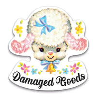 Damaged Goods Vinyl Sticker
