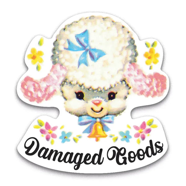 Damaged Goods Vinyl Sticker