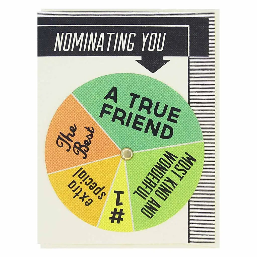 Nominating You Greeting Card