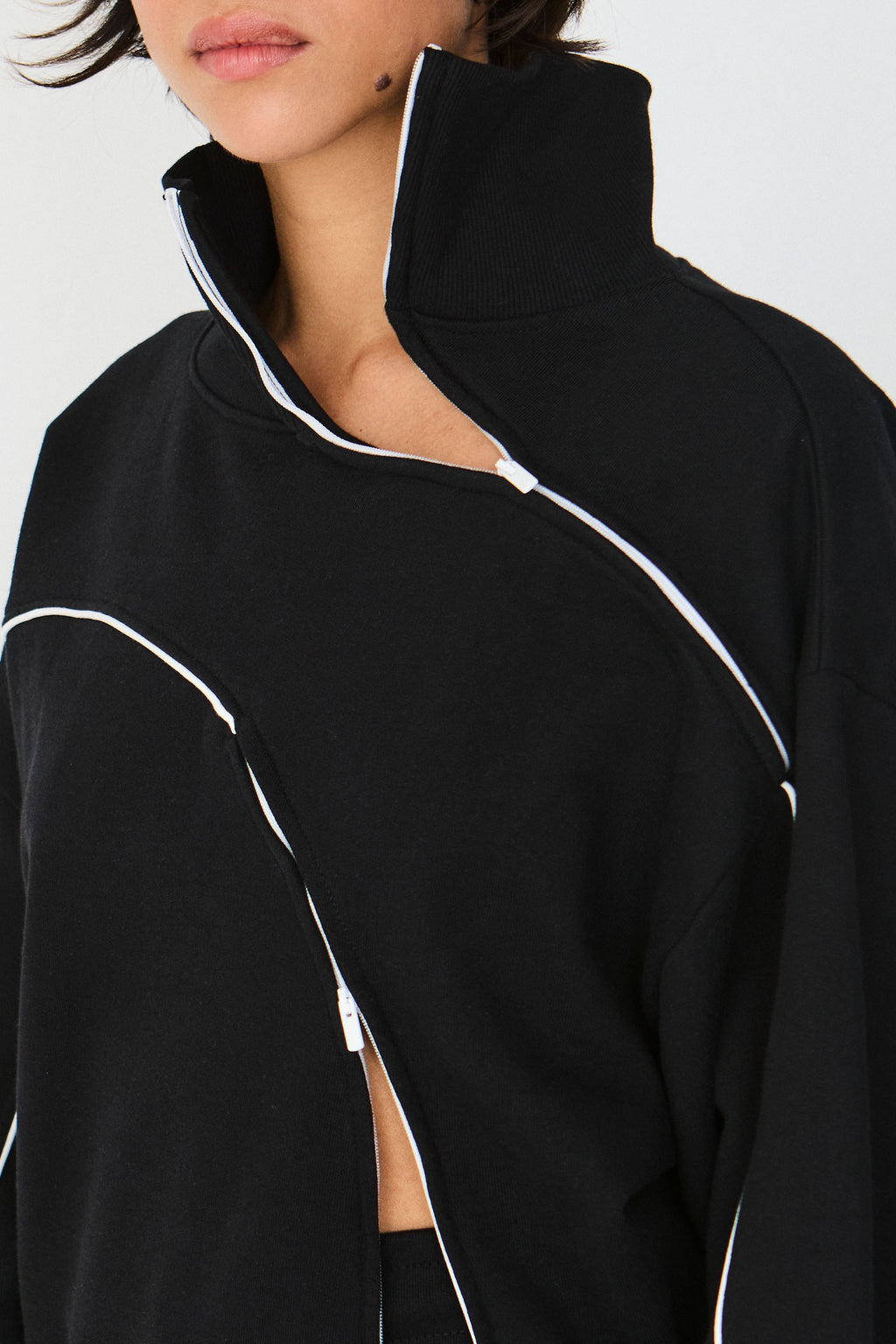 Elisene GOTS Sweatshirt - Black