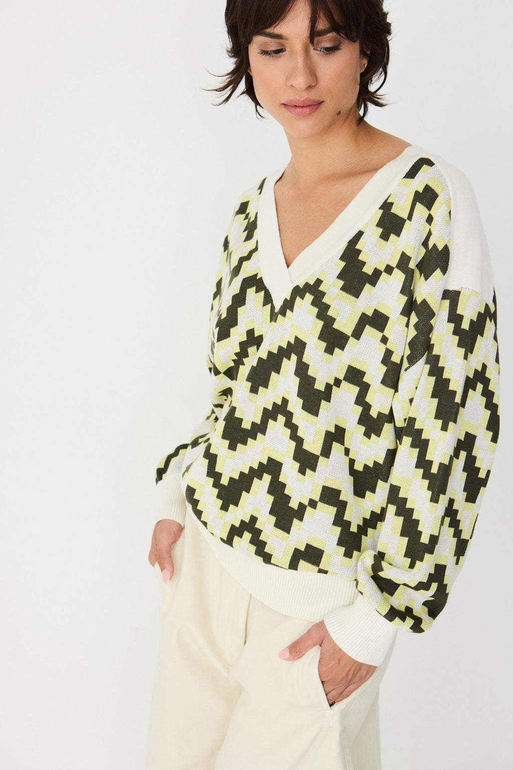 Kerezi Sweater - Yellow