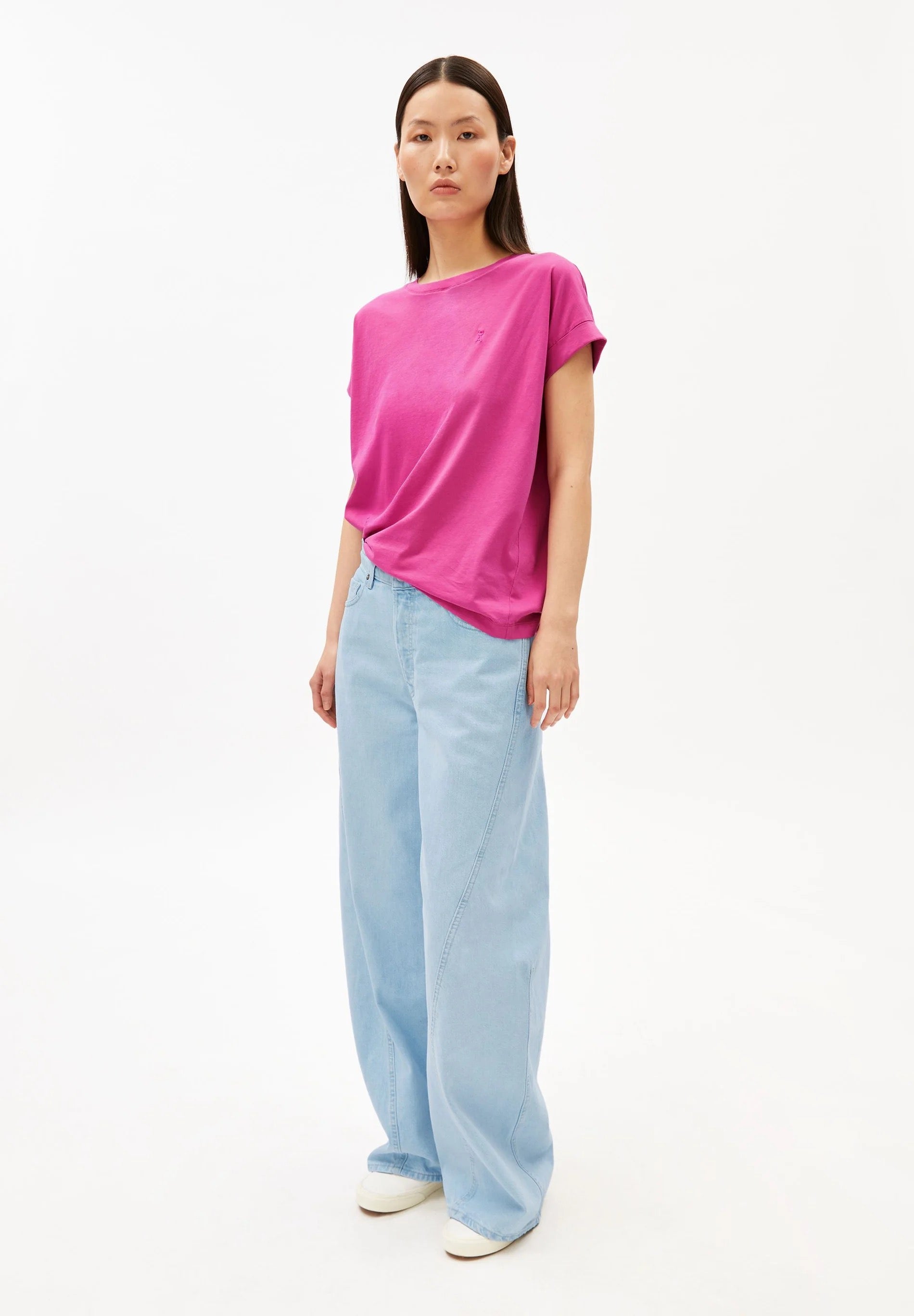Idaara Organic Cotton T Shirt - Very Berry