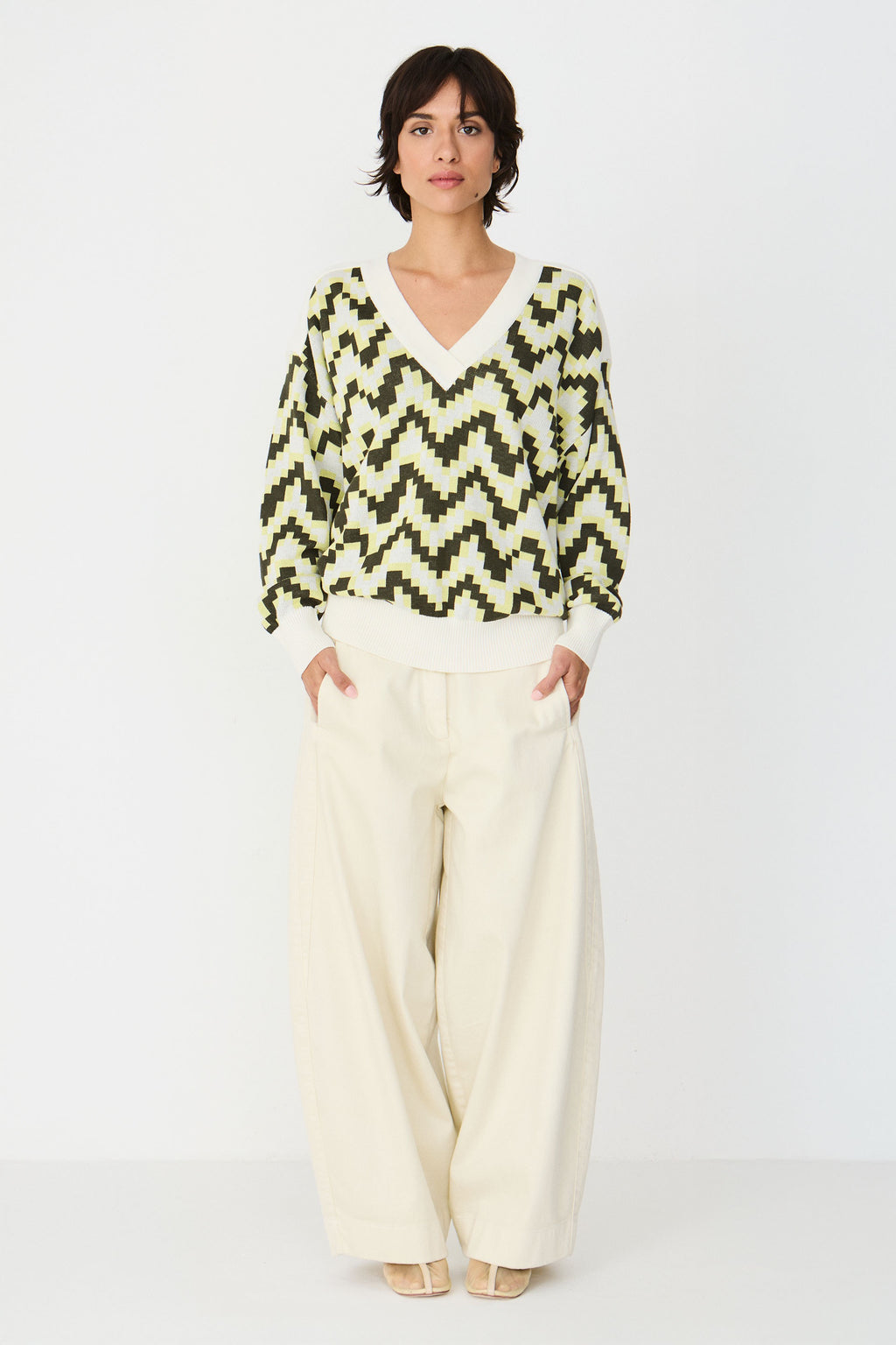 Kerezi Sweater - Yellow
