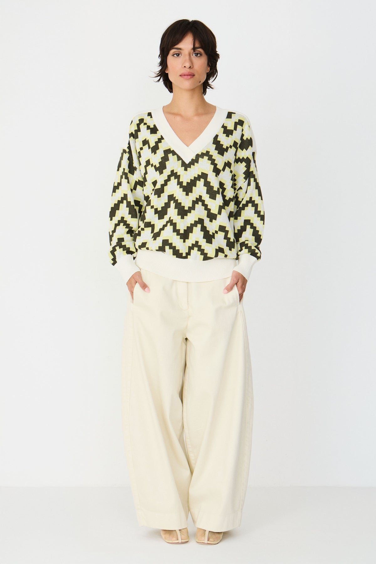 Kerezi Sweater - Yellow