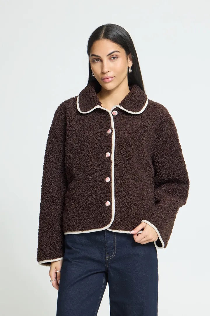 Hoziva Jacket - Coffee Bean