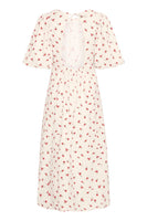 Rosey Dress - Geranium Flower