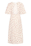 Rosey Dress - Geranium Flower