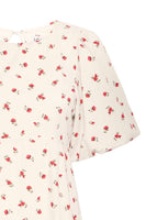 Rosey Dress - Geranium Flower