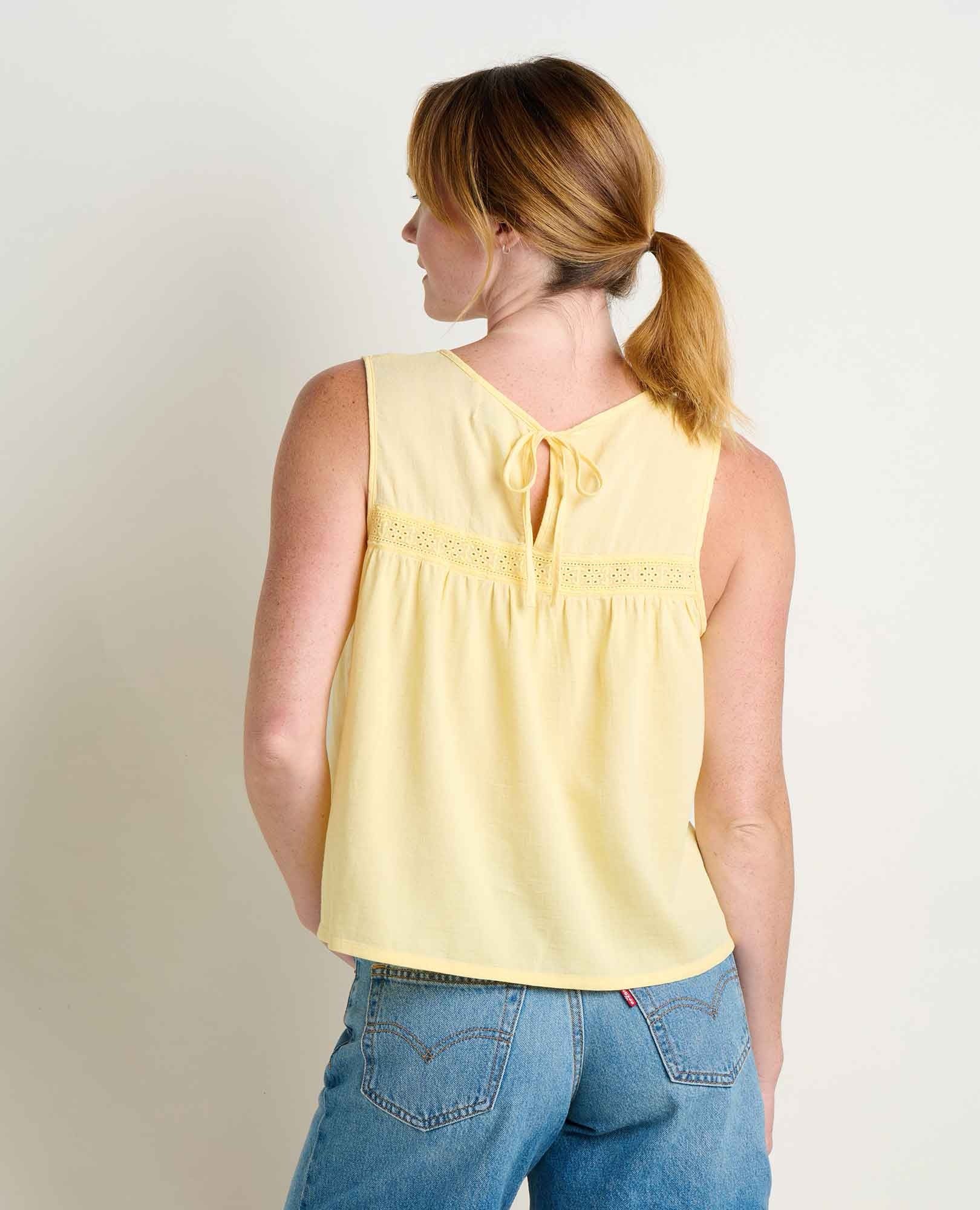 Manzana Pin Tuck Tank - Meyer