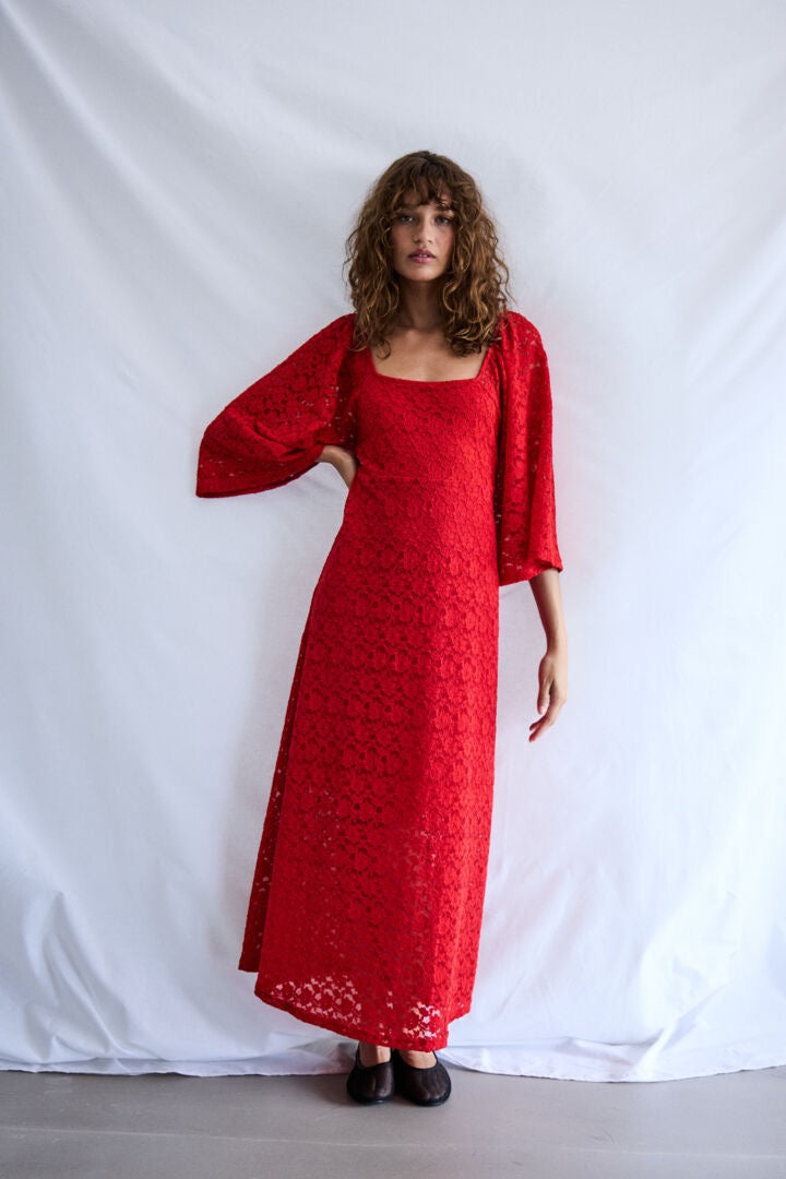 Palolla Dress - Mars Red