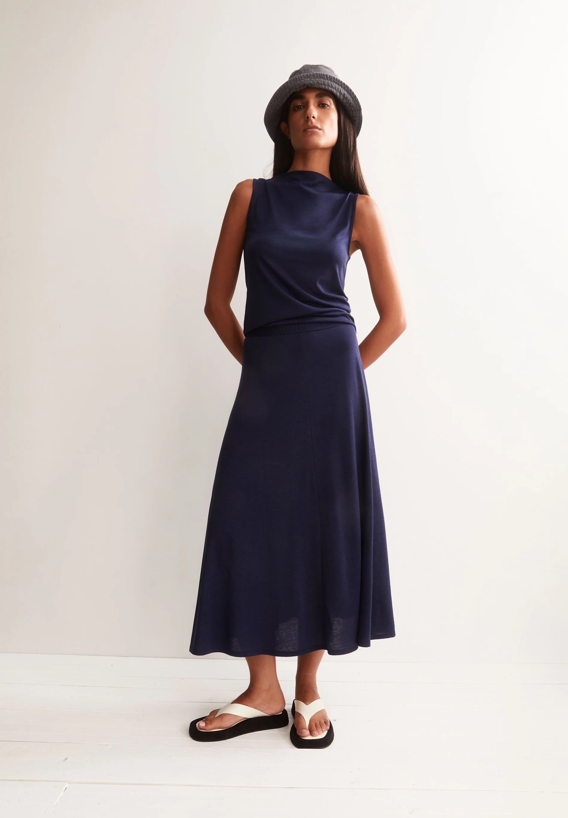 Laminiaa Shirt - Tinted Navy