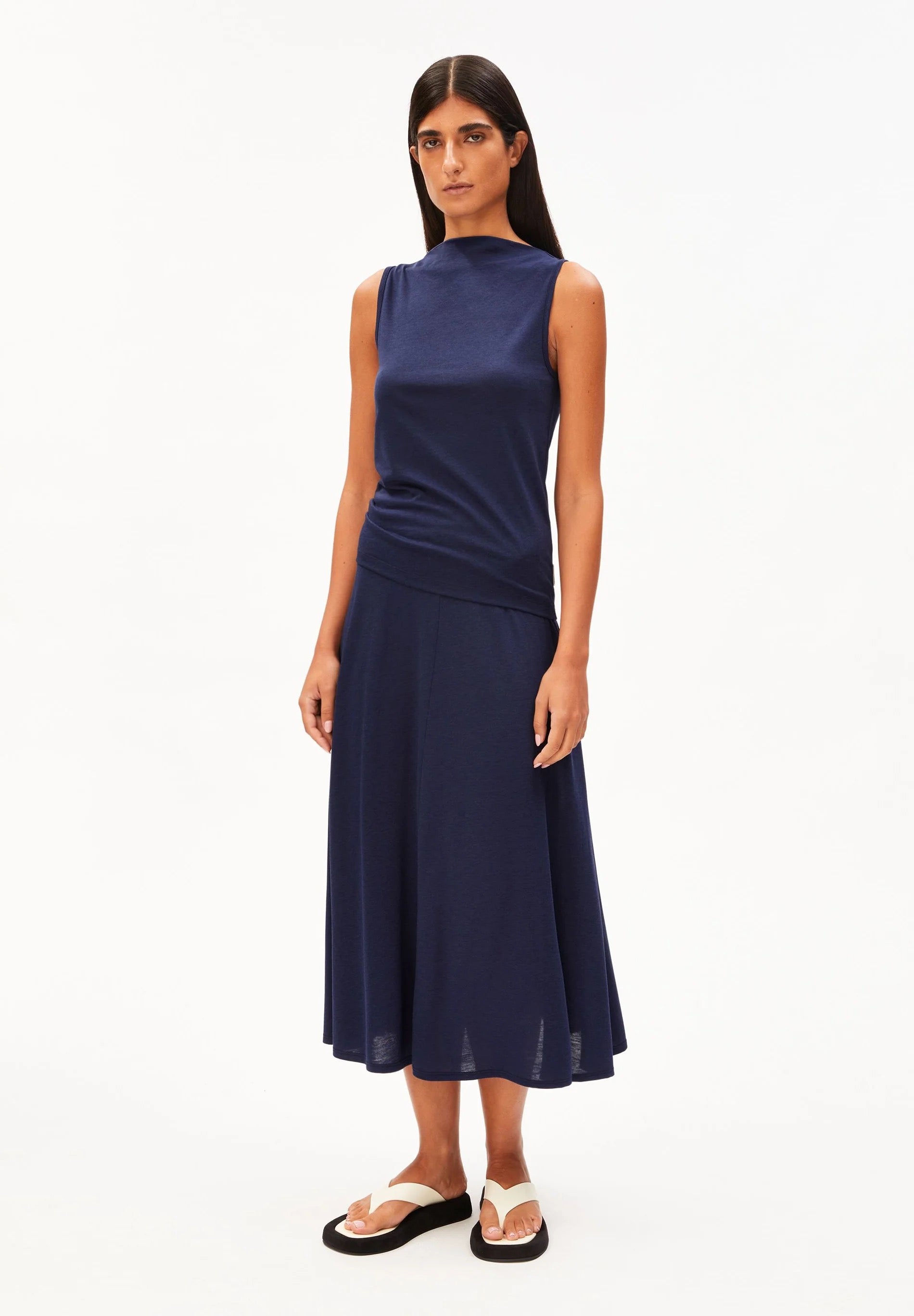 Laminiaa Shirt - Tinted Navy