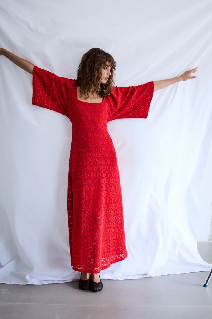 Palolla Dress - Mars Red