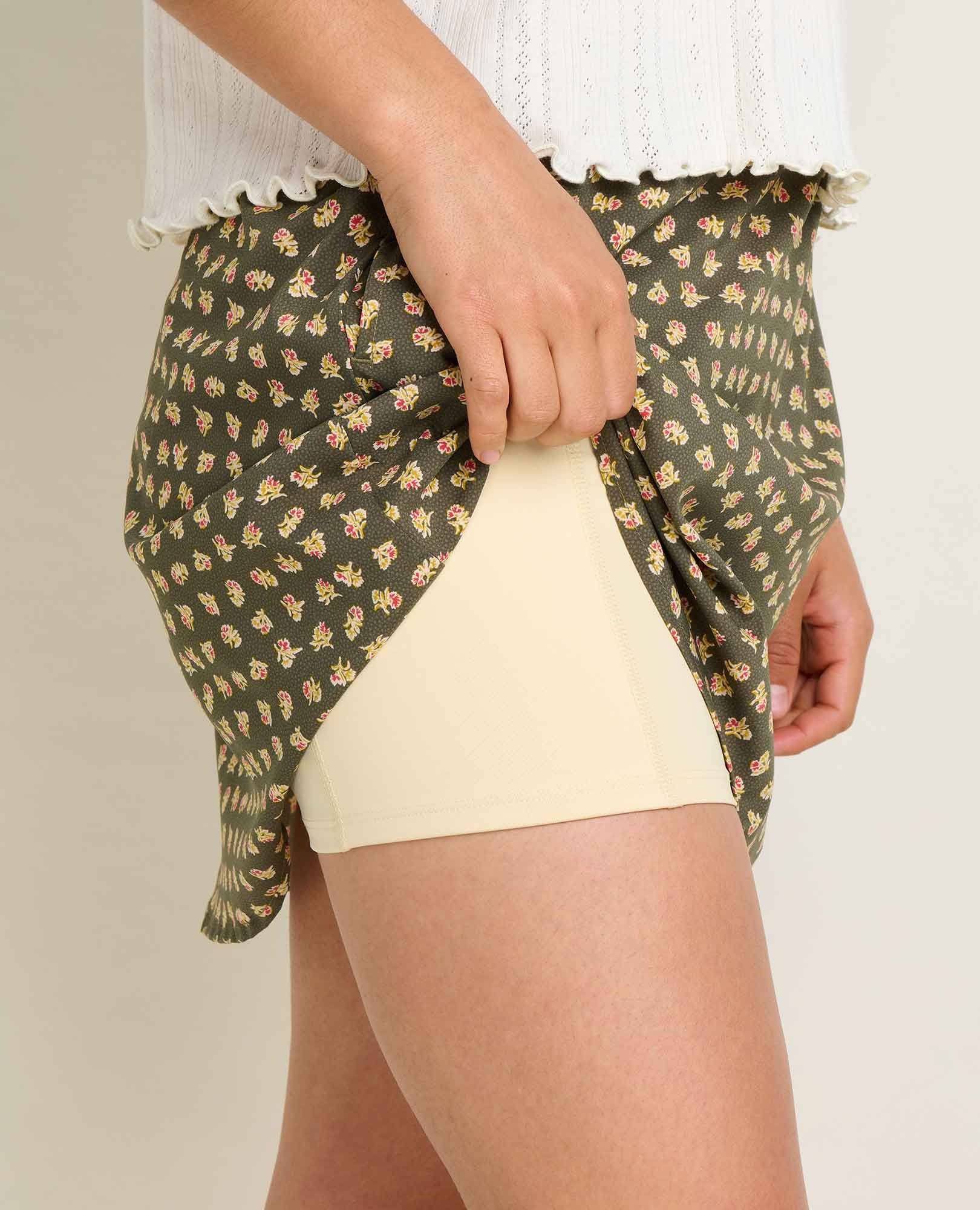 Sunkissed Weekend Skort - Olive Print