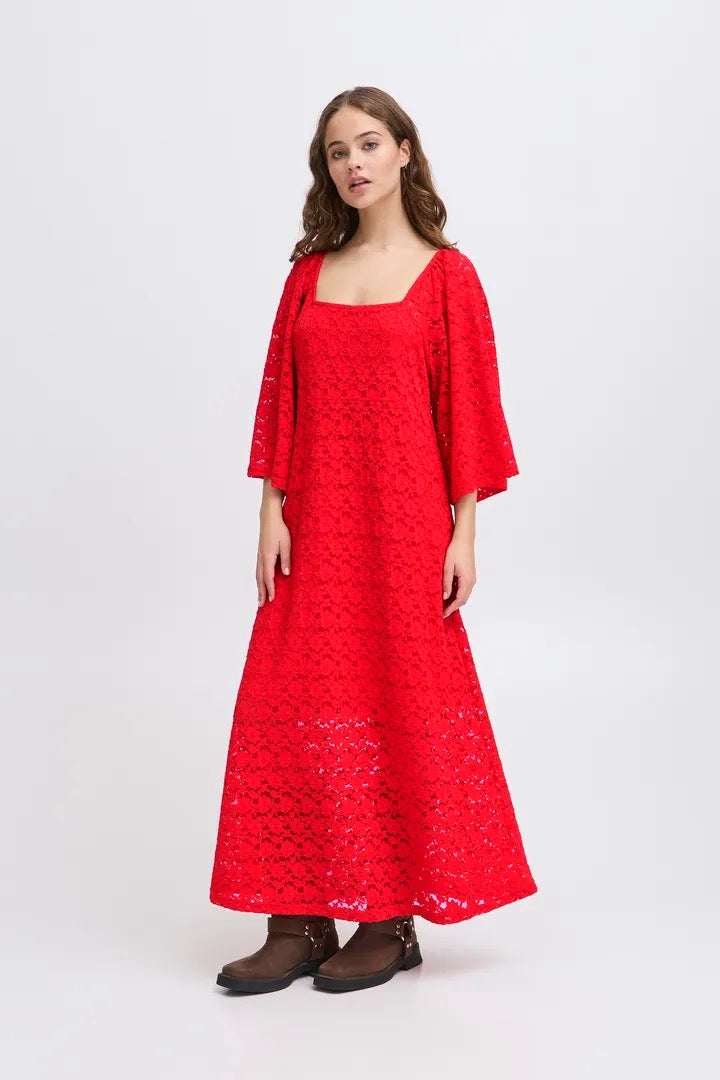 Palolla Dress - Mars Red