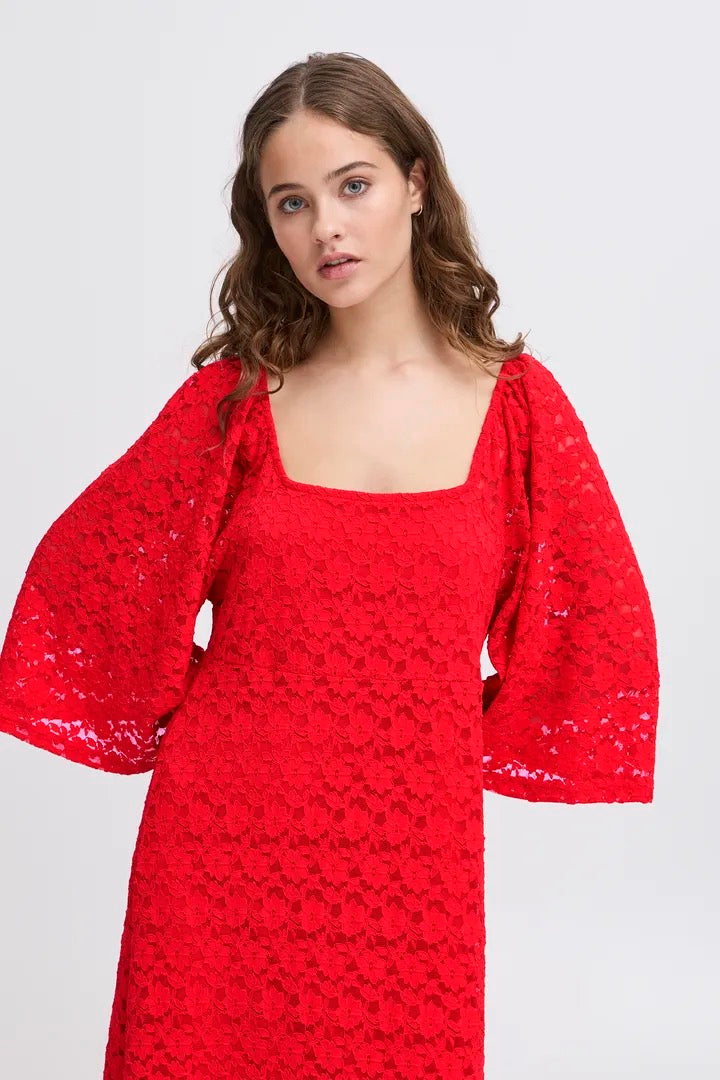 Palolla Dress - Mars Red