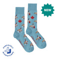 Canada Goose In Winter Mismatched Socks M
