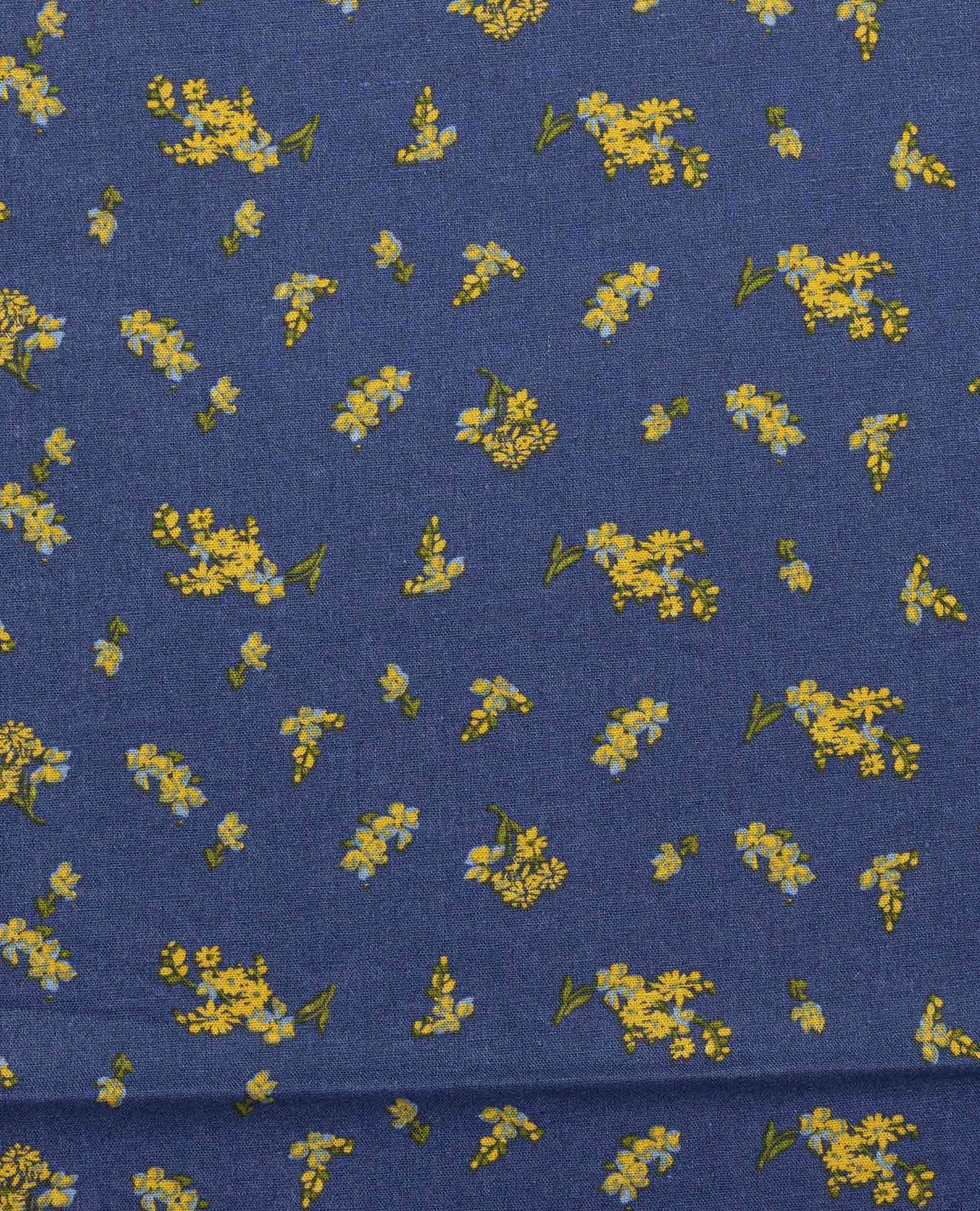 Taj Hemp Pull-On Short - River Print