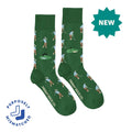 Golf Swing & Putt Mismatched Socks M