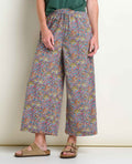 Sunkissed Wide Leg Pant - Pacific Blue Print