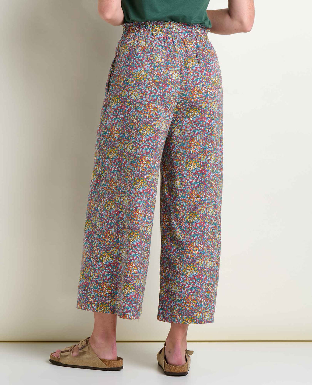 Sunkissed Wide Leg Pant - Pacific Blue Print