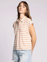 Remi Popover - Ivory/Sienna