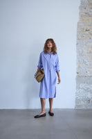 Yatima Dress - Wedgewood