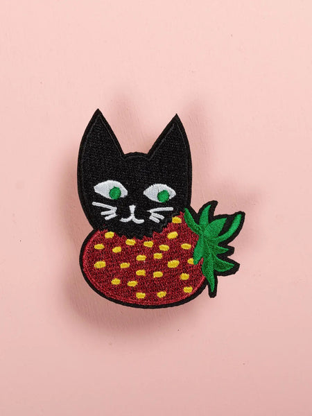 Strawberry Cat Patch
