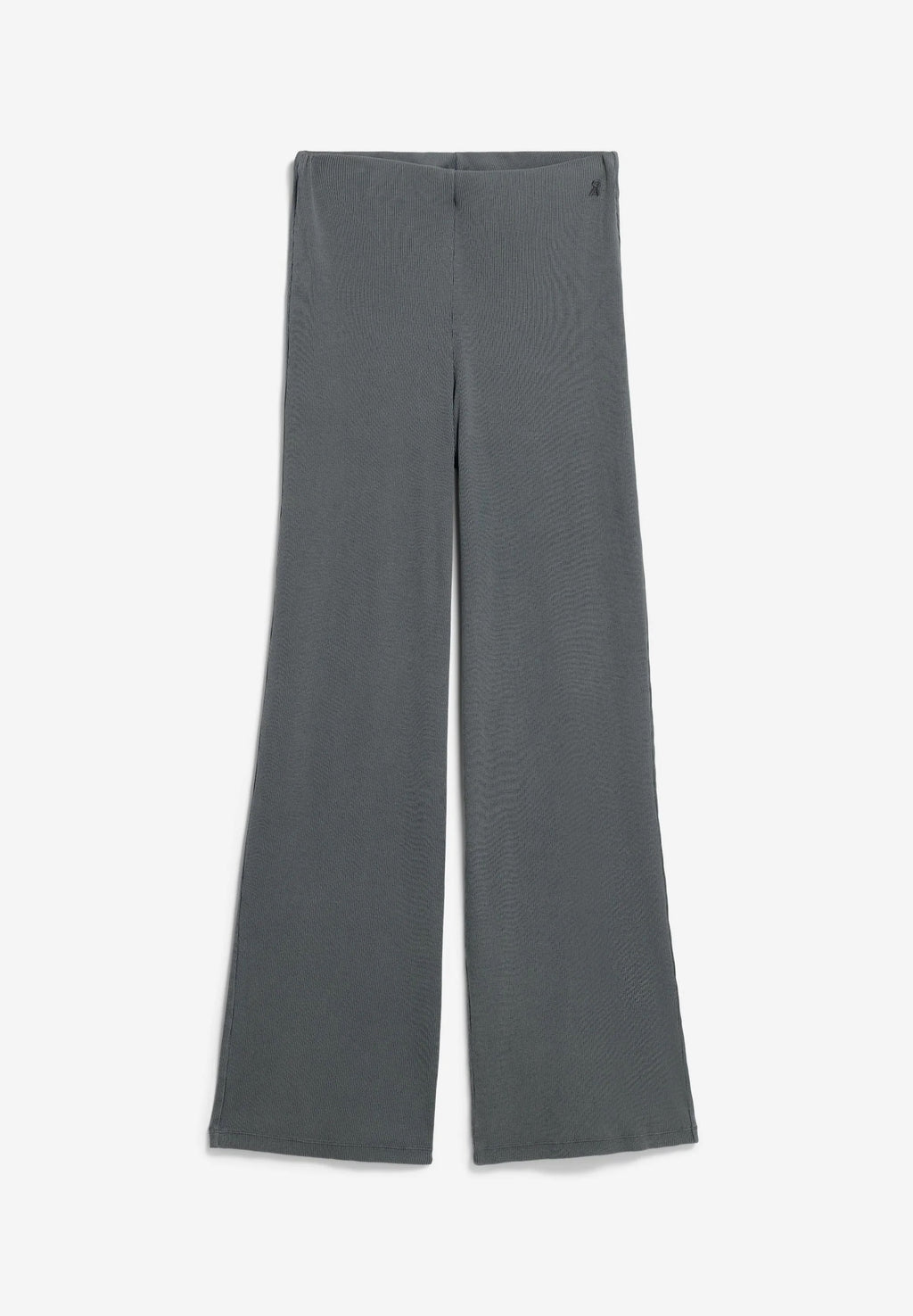 Garment Dyed Rib Pant - Space Steel