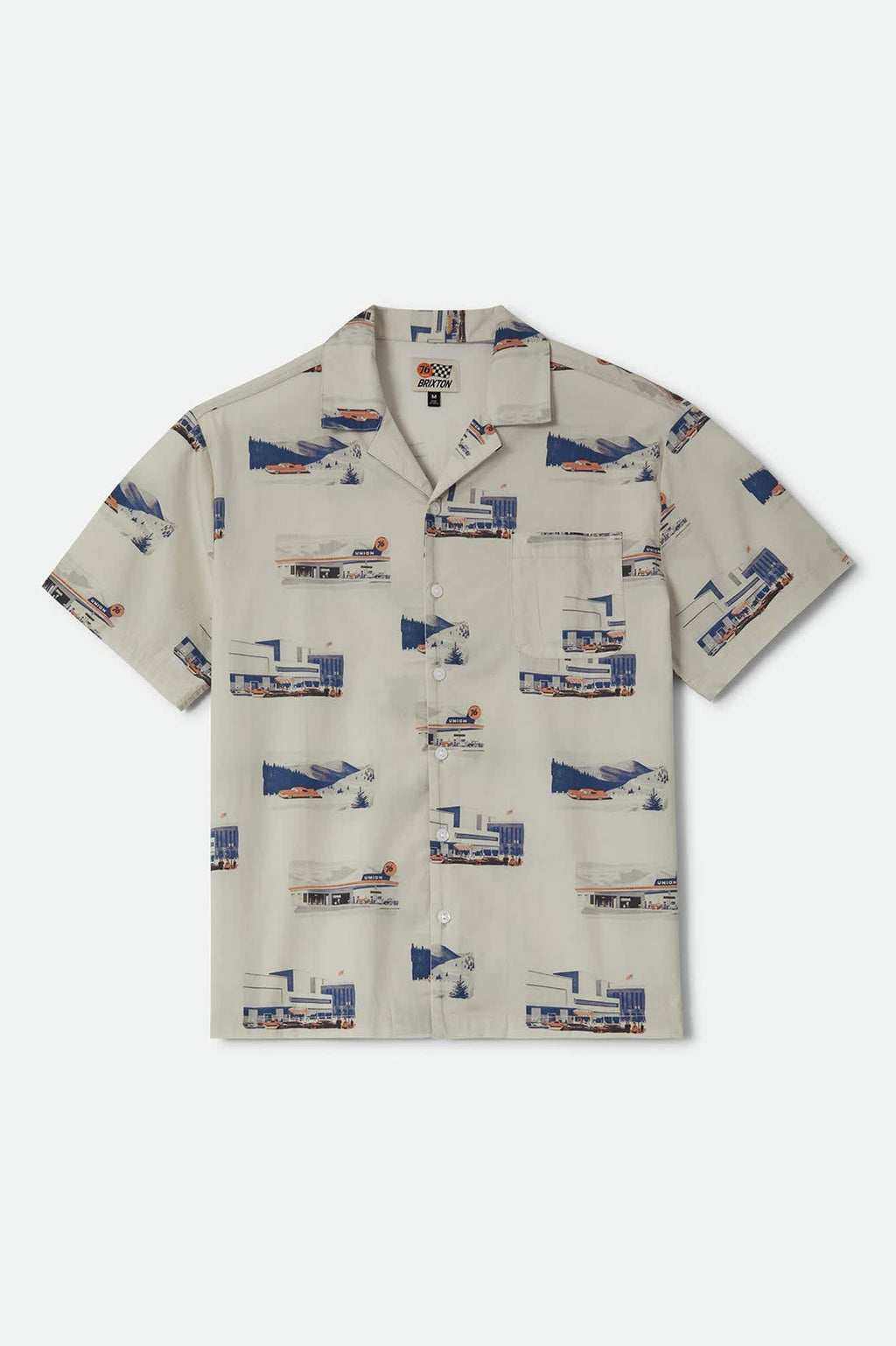 76 Resort Shirt - Off White Scenic