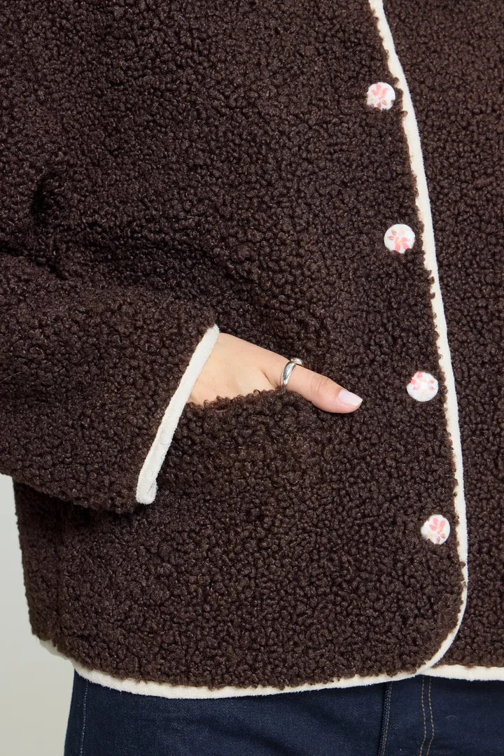 Hoziva Jacket - Coffee Bean