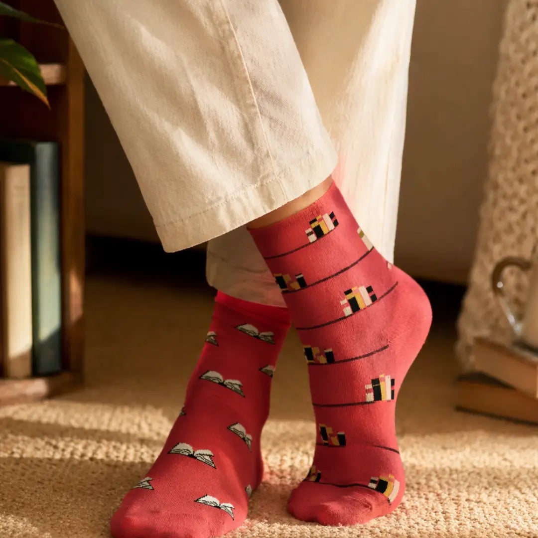 Library Mismatched Socks