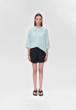 Anabelle Knit Polo - Morning Mist
