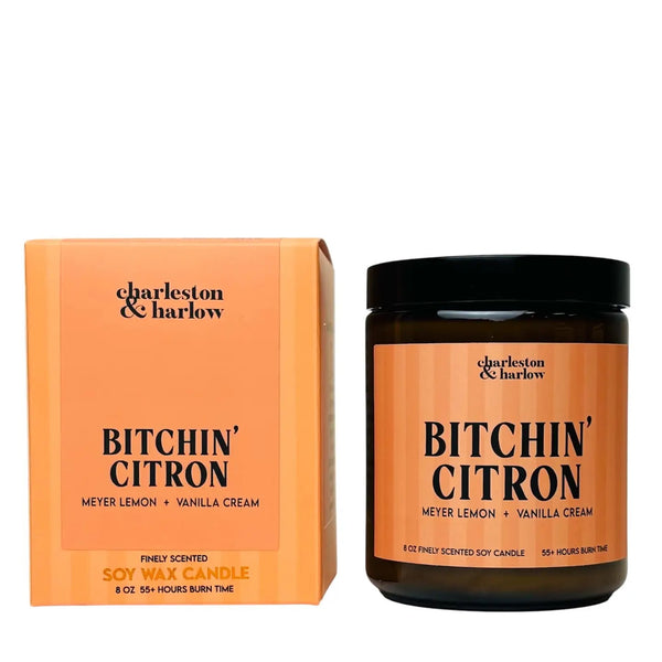 Bitchin' Citron Soy Candle