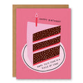 Piece of Cake Greeting Card