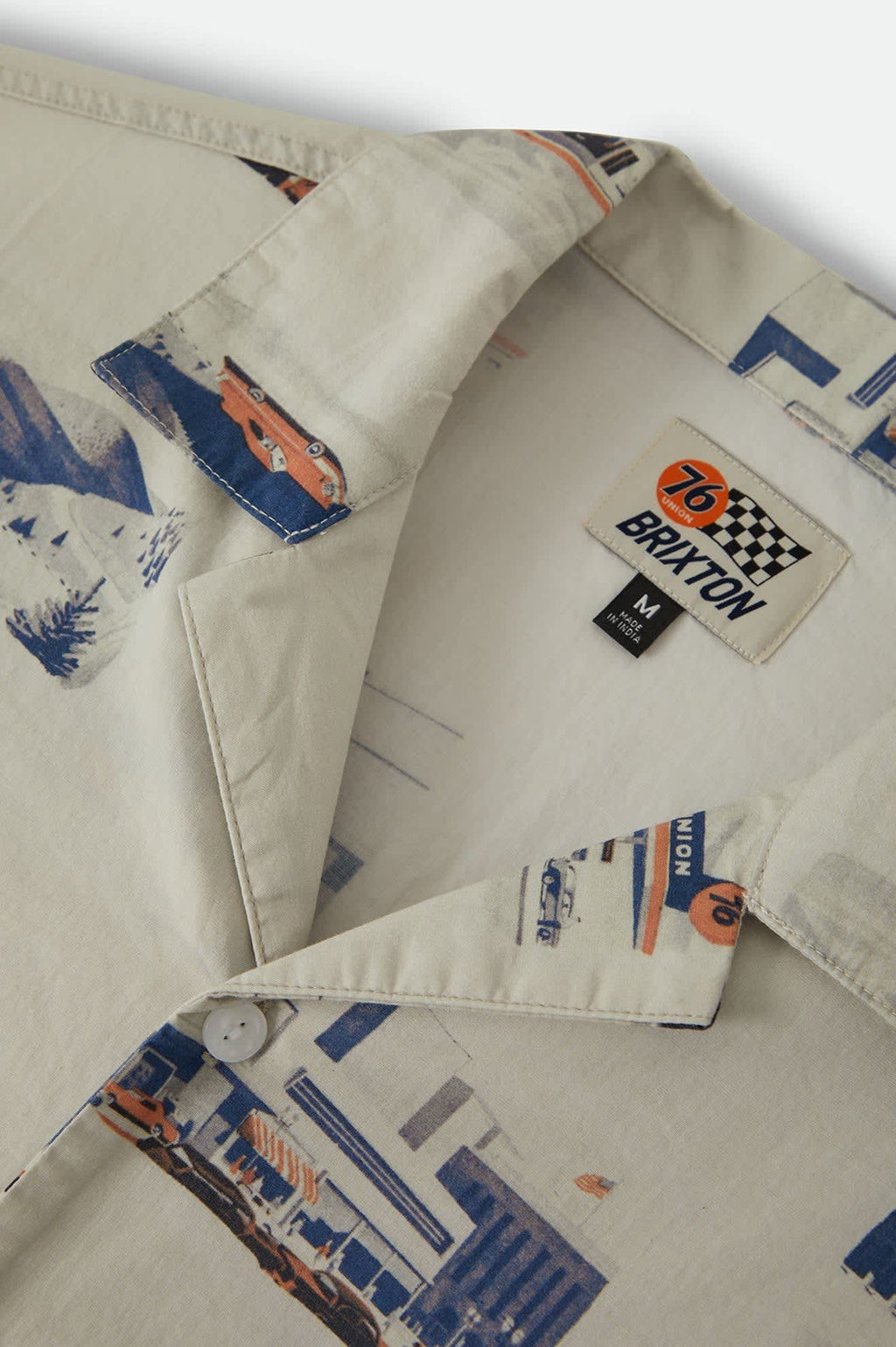76 Resort Shirt - Off White Scenic