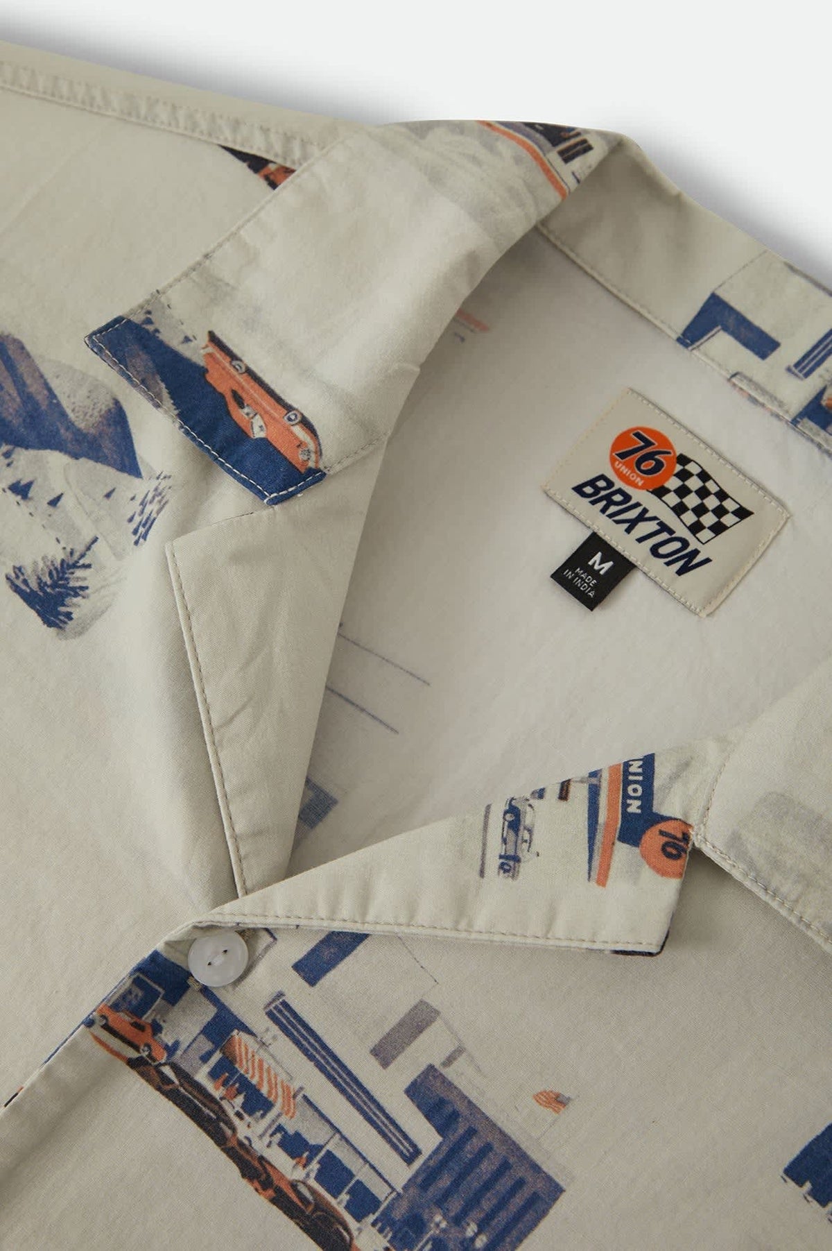 76 Resort Shirt - Off White Scenic