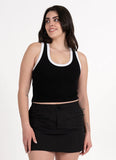 Bamboo Two Tone Rib Tank