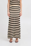 Birdis Skirt - Black/Almond Milk