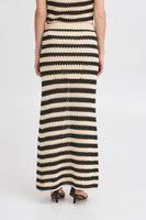 Birdis Skirt - Black/Almond Milk