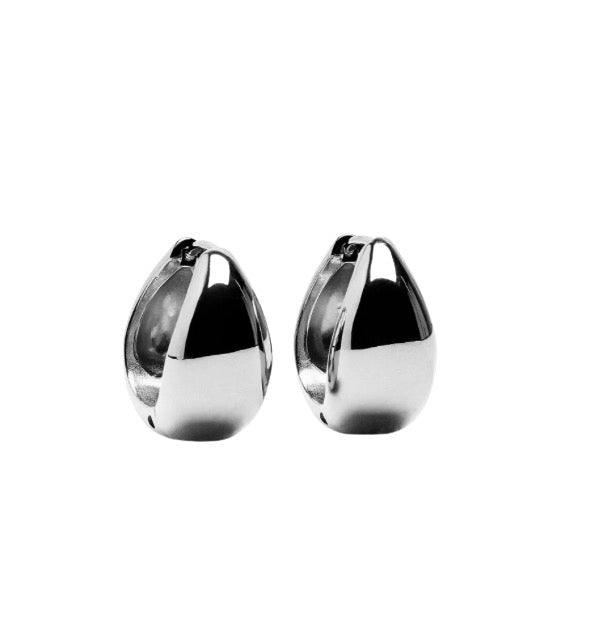 Maymay Tear Drop Hinge Huggie Hoop