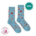Canada Goose In Winter Mismatched Socks