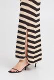 Birdis Skirt - Black/Almond Milk