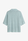Anabelle Knit Polo - Morning Mist