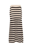 Birdis Skirt - Black/Almond Milk