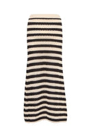 Birdis Skirt - Black/Almond Milk
