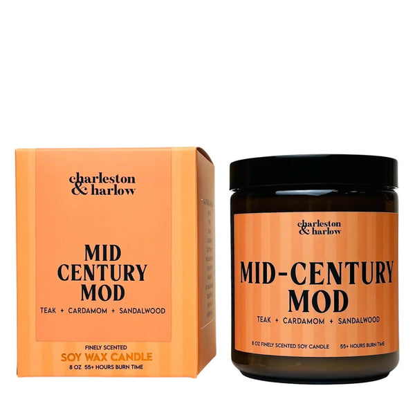 Mid Century Mod Soy Candle