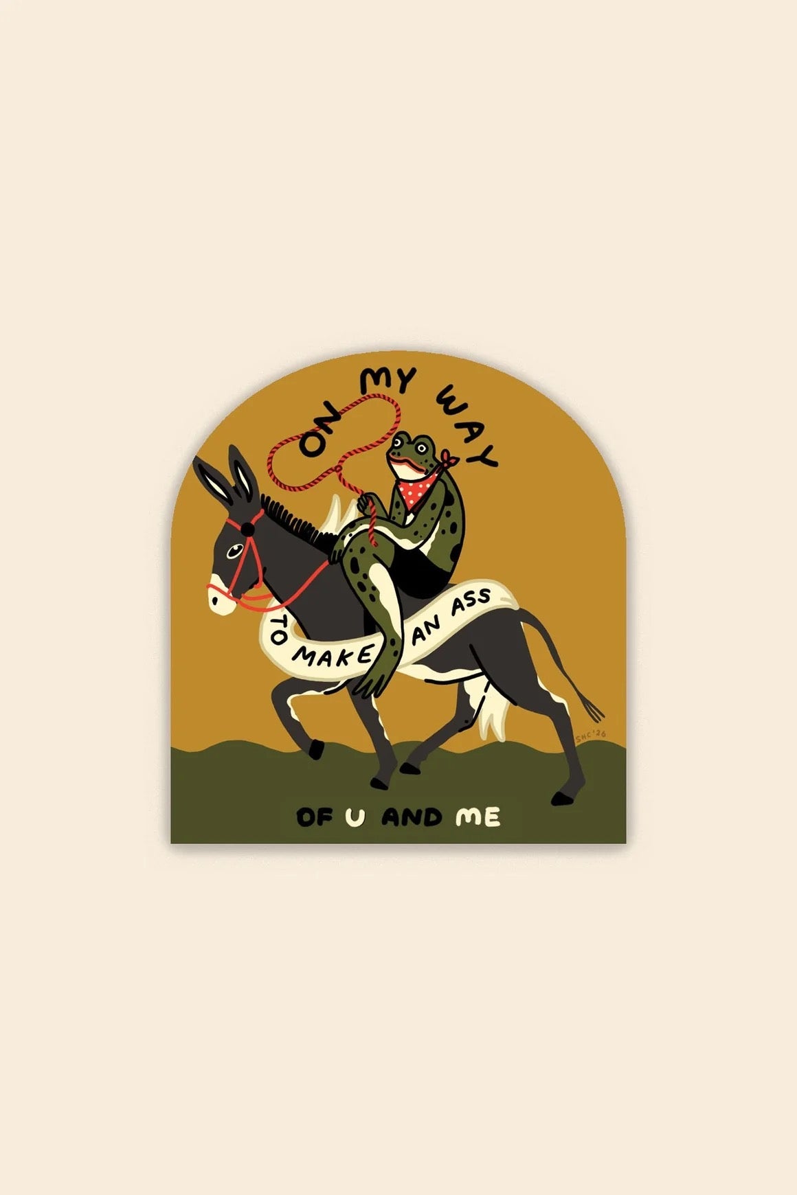 Make An Ass Sticker