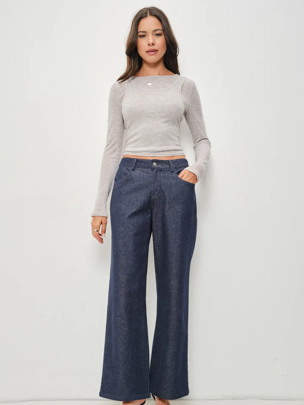 Maddy Sheer Double Layer Tee